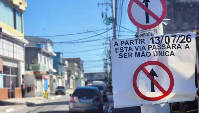 Ruas Valdemiro Pereira Lima e Maria Pereira Spaolonzi terão direção alteradas nesta segunda-feira