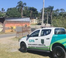 GPA flagra descarte irregular em área de proteção na estrada dos Fernandes
