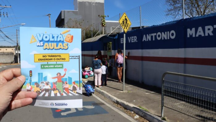 Transporte promove educação para o trânsito durante volta às aulas